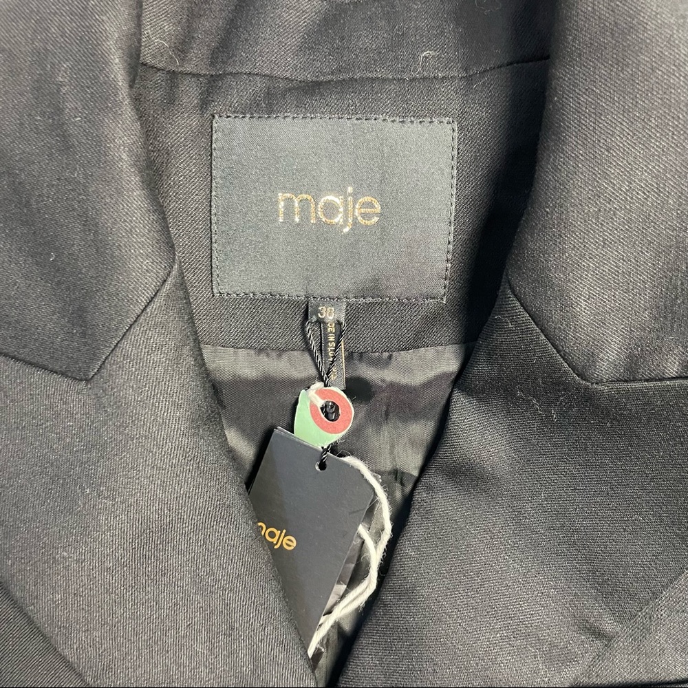 MAJE Vahina double-breasted twill jacket - Picture 7 of 7
